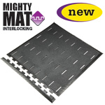 MightyMat™ Interlocking System: End Section with Finishing Piece