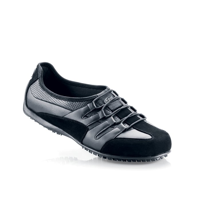 black non slip restaurant shoes