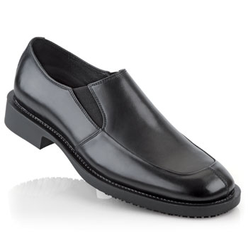 Shoes For Crews - Morgan - Black / Men’s Slip Proof Dress Shoes