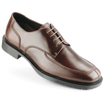 Shoes For Crews - Aristocrat II - Men’s / Brown Slip Resistant Dress Shoes