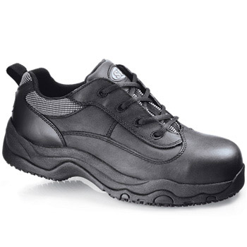 Shoes For Crews - Eagle - Safety Toe Non-Metallic (S3) - Black Slip Resistant Safety Toe Boots and S