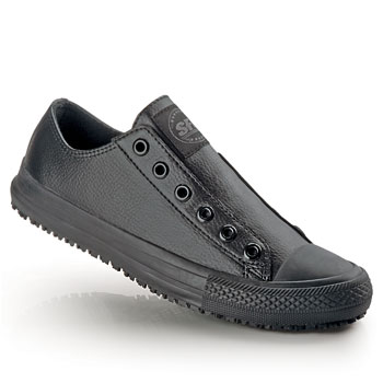 Shoes For Crews - Old School E-Z - Black / Men’s Slip Proof Athletic Shoes