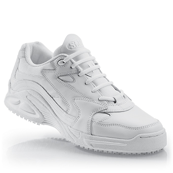 Shoes For Crews - Falcon - White / Men’s Anti Slip Athletic Shoes