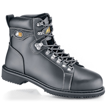 Shoes For Crews - Expedition - Steel Toe - Black / Men’s Slip Resistant Steel Toe Boots and S