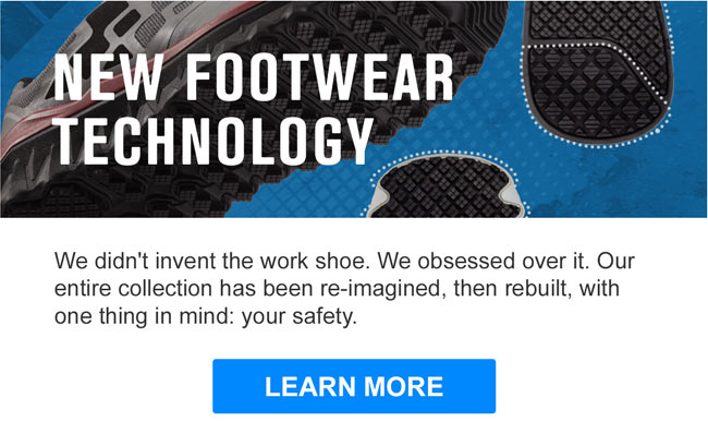 New Footwear Technology. LEARN MORE