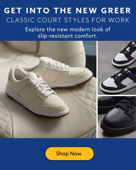 Shop the new Greer styles by Shoes For Crews