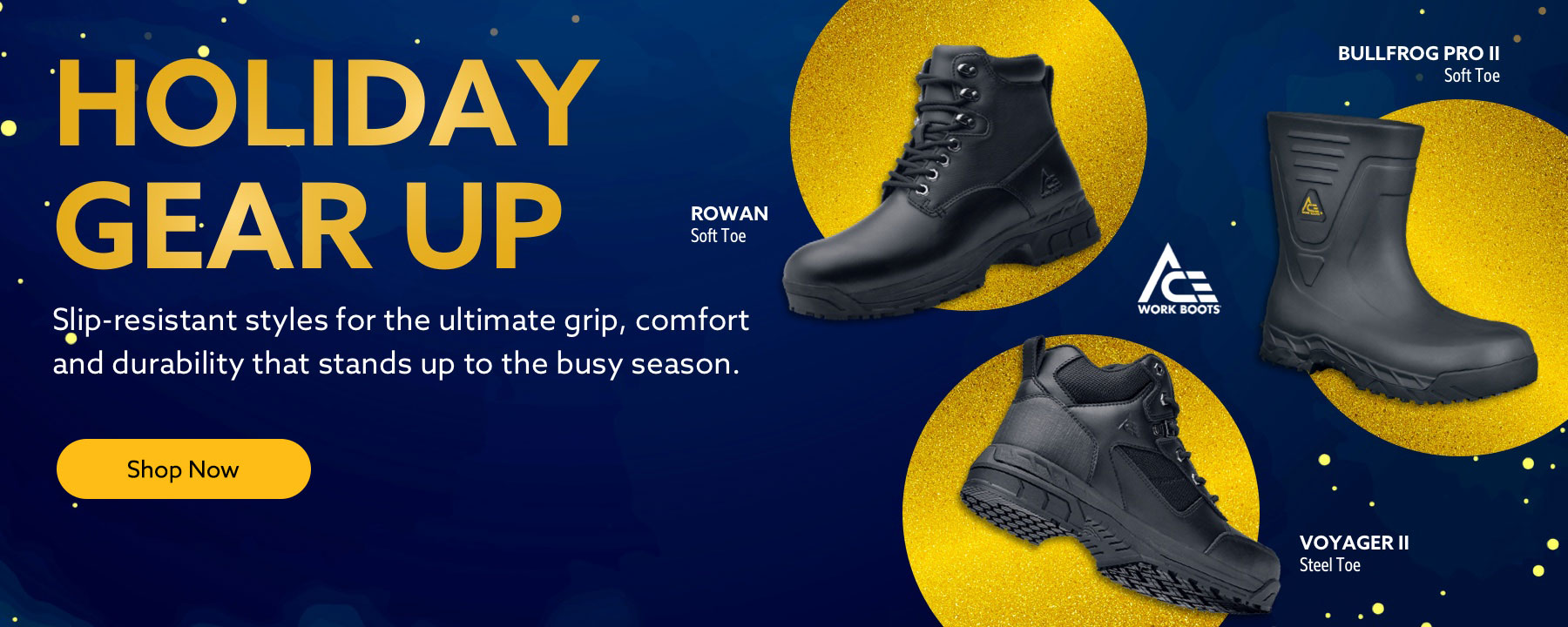 Slip-Resistant boots, shop now!