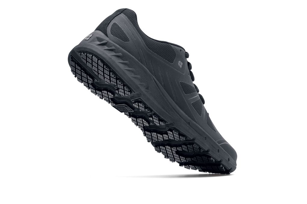 Endurance II: Men's Black Athletic Slip-Resistant Shoes | Shoes For ...