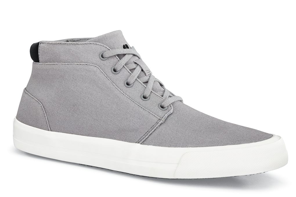 Cabbie II - Gray - Men's Casual Canvas Non-Slip Work Shoe - Shoes For ...