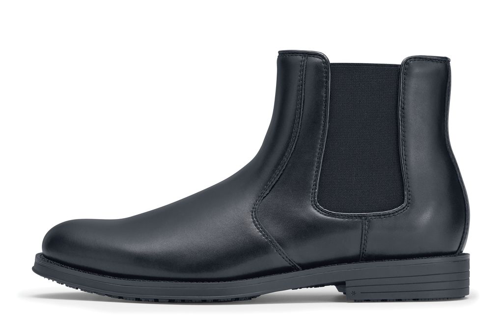 Dockers Ashford - Men's - Leather Black Slip-Resistant Dress Shoes ...