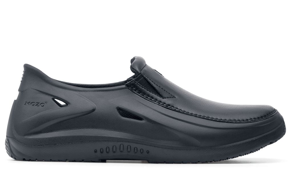 MOZO Sharkz II Men S Black Slip Resistant Chef Shoes Shoes   0000 1020 