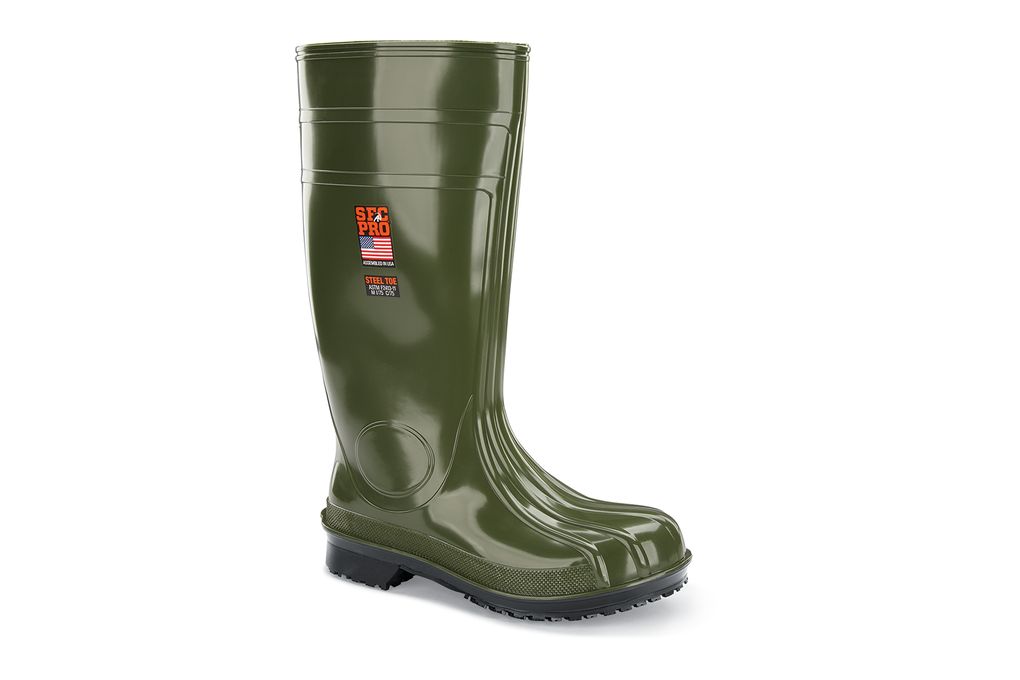 Guardian IV - Green - Waterproof Steel Toe Work Boots - Shoes For Crews