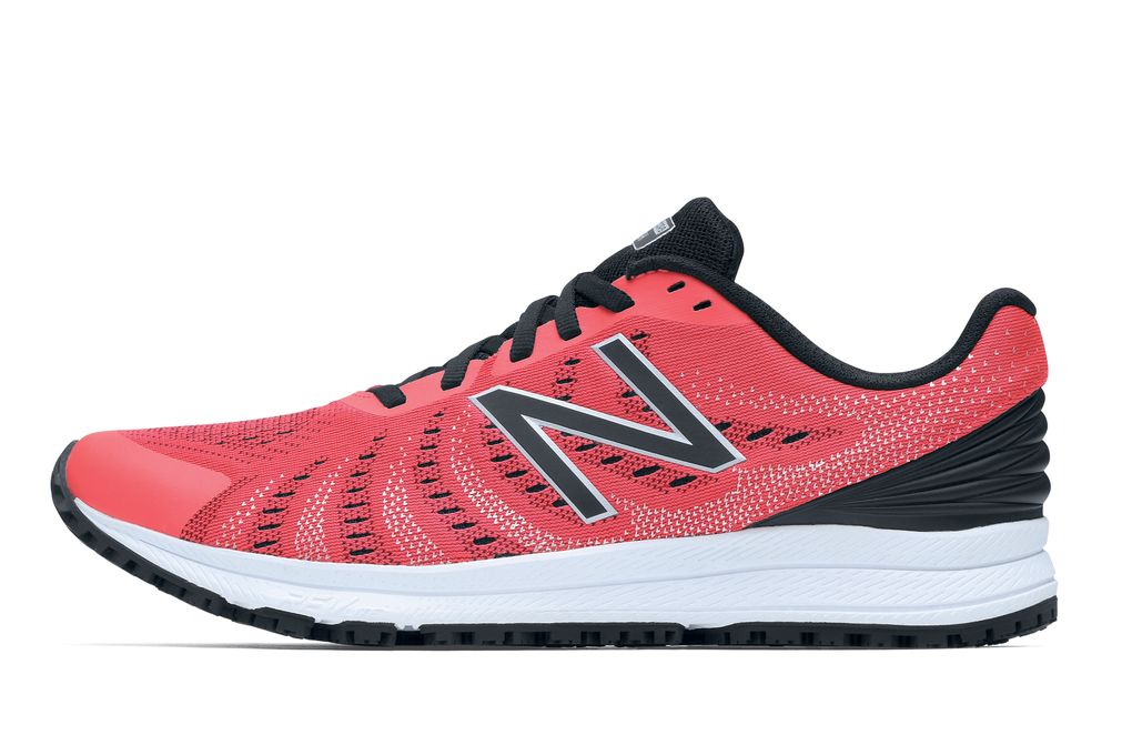 New Balance Rush v3: Men's Red Athletic Sneakers | Shoes For Crews