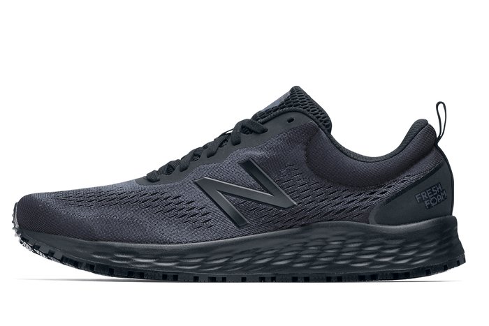 New Balance Arishi V3: Women's Black Slip-Resistant Shoes | Shoes For Crews