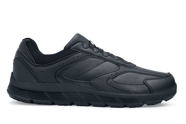 Entrée II Men's Black Slip-Resistant Work Shoes