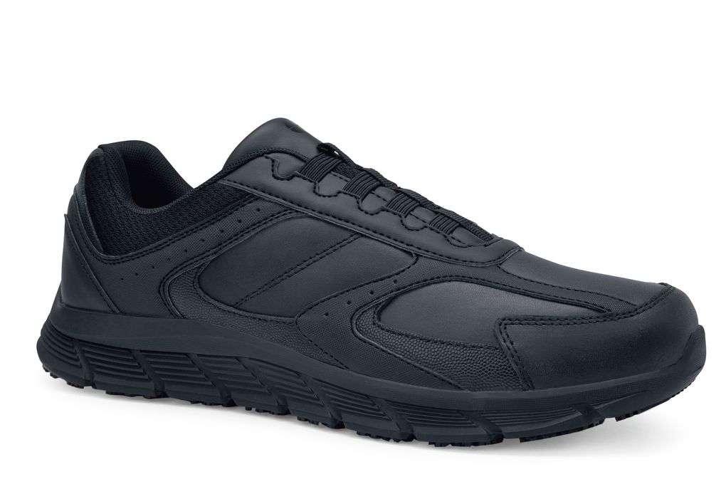 Entrée II: Men's Black Slip-Resistant Work Shoes | Shoes For Crews