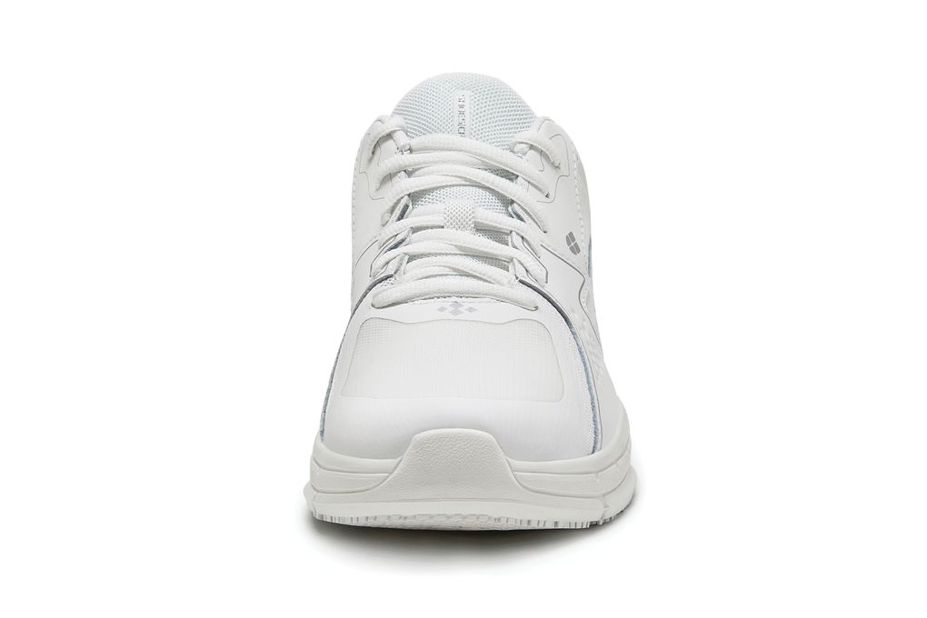 Condor - Men's White Leather Non-Slip Athletic Shoes - Shoes For Crews