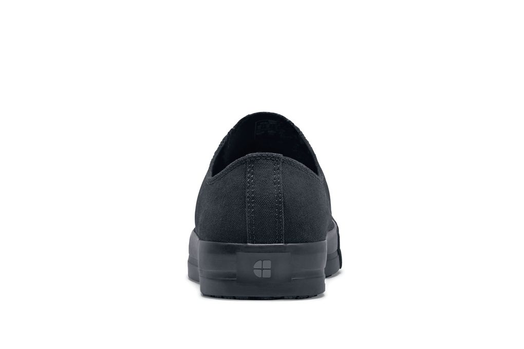 Delray: Black Canvas Slip-Resistant Shoes | Shoes For Crews