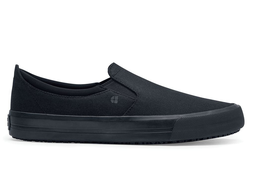 Ollie II: Women's Black Slip-Resistant Canvas Shoes | Shoes For Crews