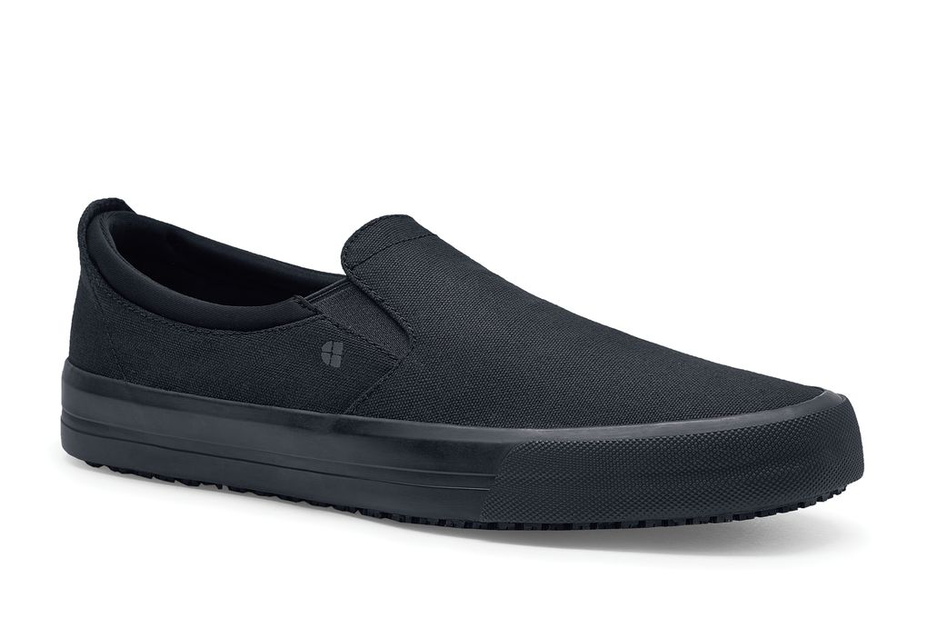 Ollie II: Women's Black Slip-Resistant Canvas Shoes | Shoes For Crews
