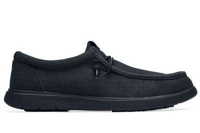 Laguna Moc Men's Casual Black Slip-On Non-Slip Work Shoes