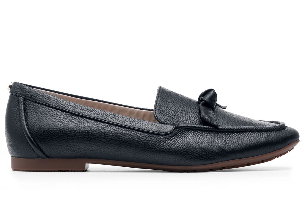Cole Haan York Bow Suede Loafers
