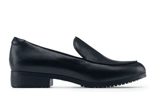 Quincy: Women's Black Dress Slip-Resistant Work Shoes | Shoes For ...