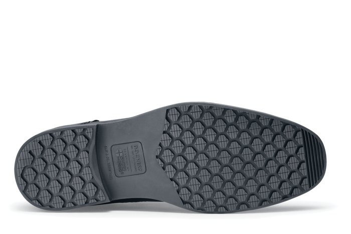 Dockers Director II Men's Slip-Resistant Leather Black Dress Shoe ...