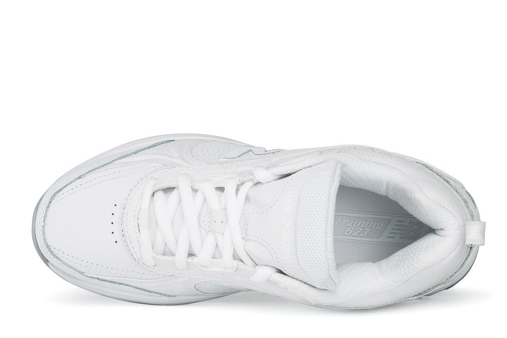 New Balance 623v2: Women's White Non-Slip Shoes | Shoes For Crews
