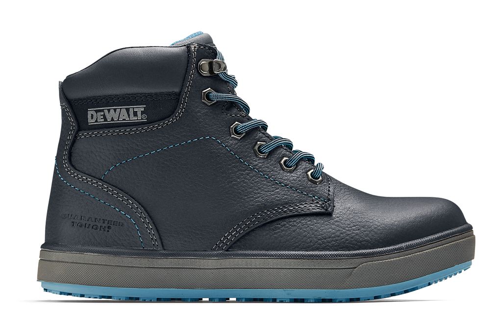 Plasma Black Steel Toe Non Slip Work Boots Dewalt Shoes For Crews