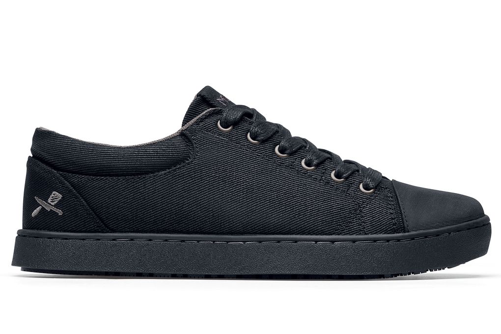 MOZO - Grind - Black Canvas / Men's - Waxed Canvas Work Shoes - Shoes ...