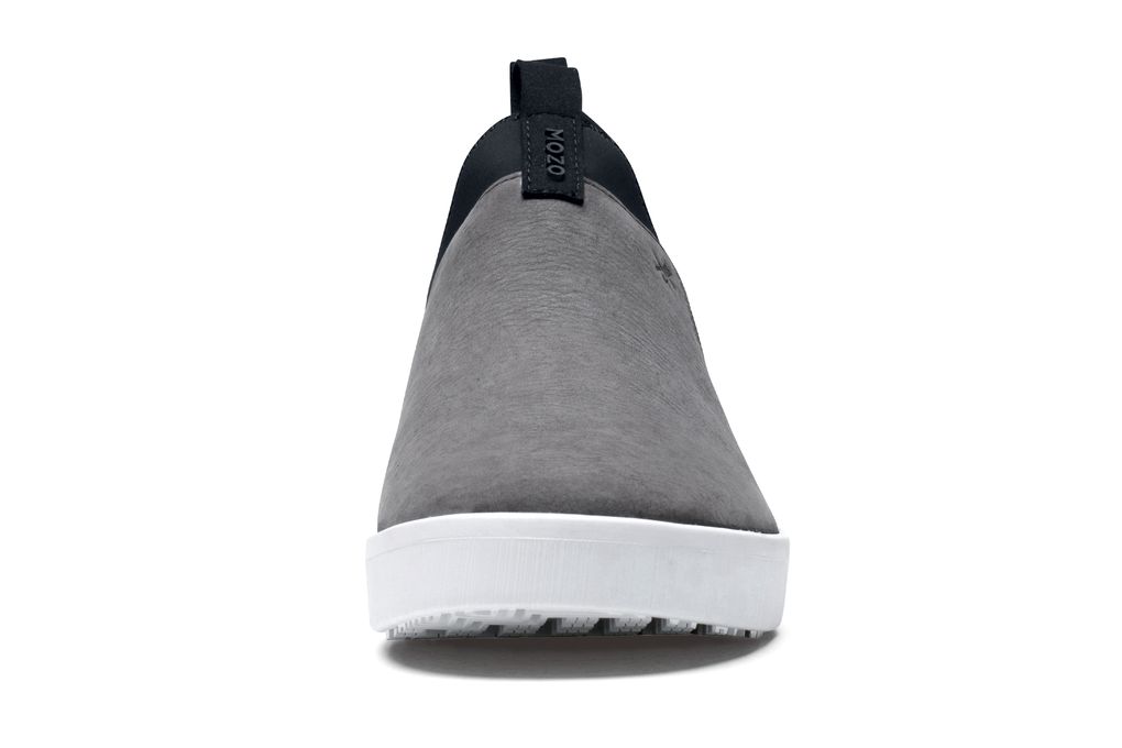 Mozo - Zane - Men's / Gray - Slip-Resistant Chef Shoes - Shoes For Crews