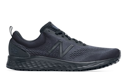 navy blue slip resistant shoes