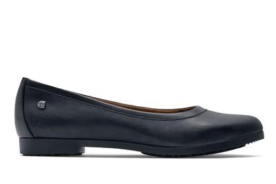women's slip resistant black dress shoes