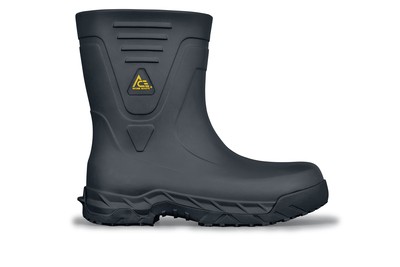 black non slip work boots